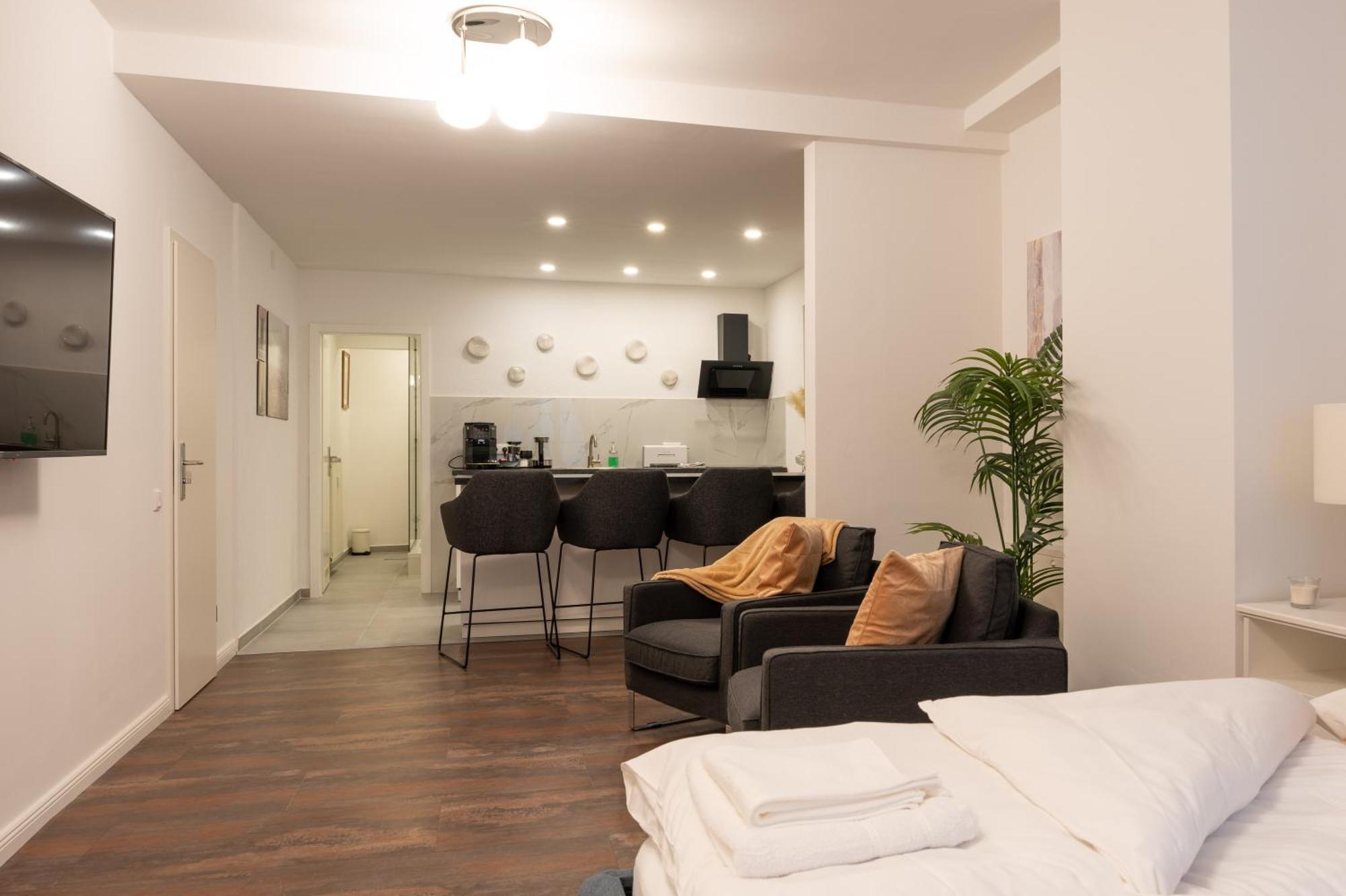 Zentral Gelegenes Premium-Apartment Mit Viel Tageslicht Hamburg Bagian luar foto